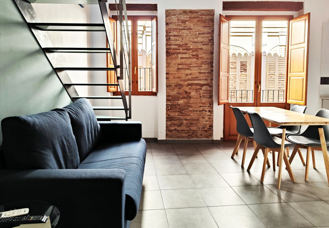 Apartamento en Valencia - Flats Friends Tetuan 1 dormitorio en dos niveles