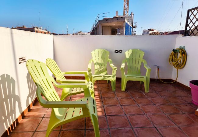 Apartment in Valencia / València - Flats Friends Torres Quart 1 bedroom with terrace Apartment in Valencia / València - Flats Friends Torres Quart 1 bedroom with terrace