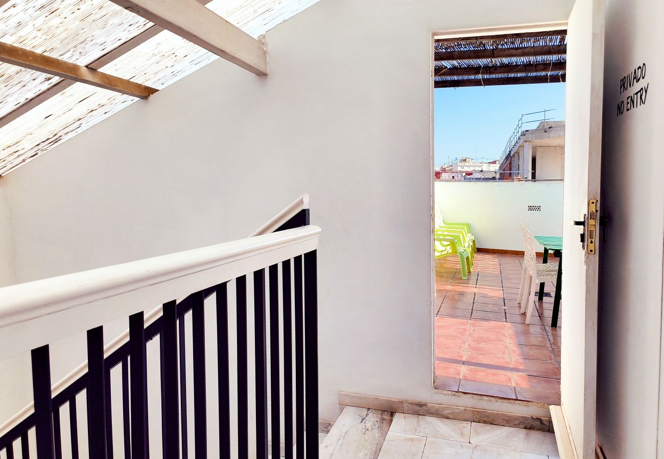 Apartment in Valencia / València - Flats Friends Torres Quart 1 bedroom with terrace Apartment in Valencia / València - Flats Friends Torres Quart 1 bedroom with terrace