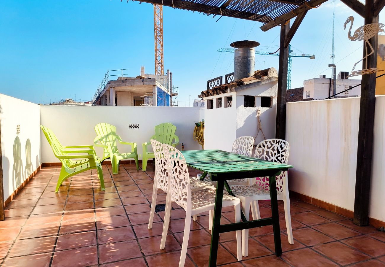 Apartment in Valencia / València - Flats Friends Torres Quart 1 bedroom with terrace Apartment in Valencia / València - Flats Friends Torres Quart 1 bedroom with terrace