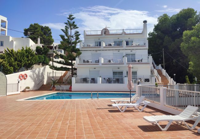  in Sant Joan de Labritja / San Juan - Flats Friends Es Puet Blanc Studio Pool View