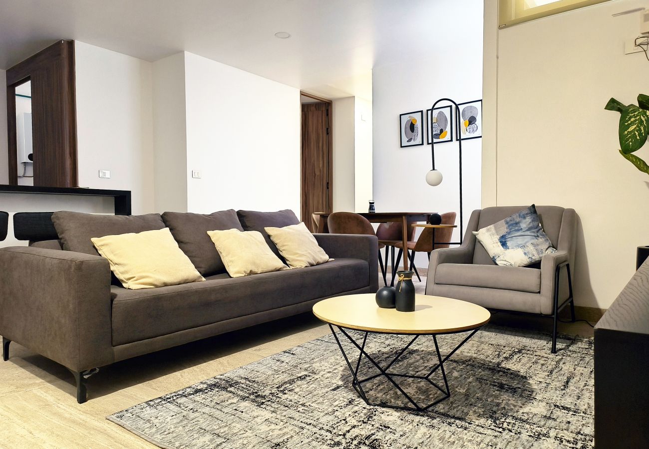 Apartment in Ciudad de México - Flats Friends Condesa-Pelotari 3 bedrooms (9 people)