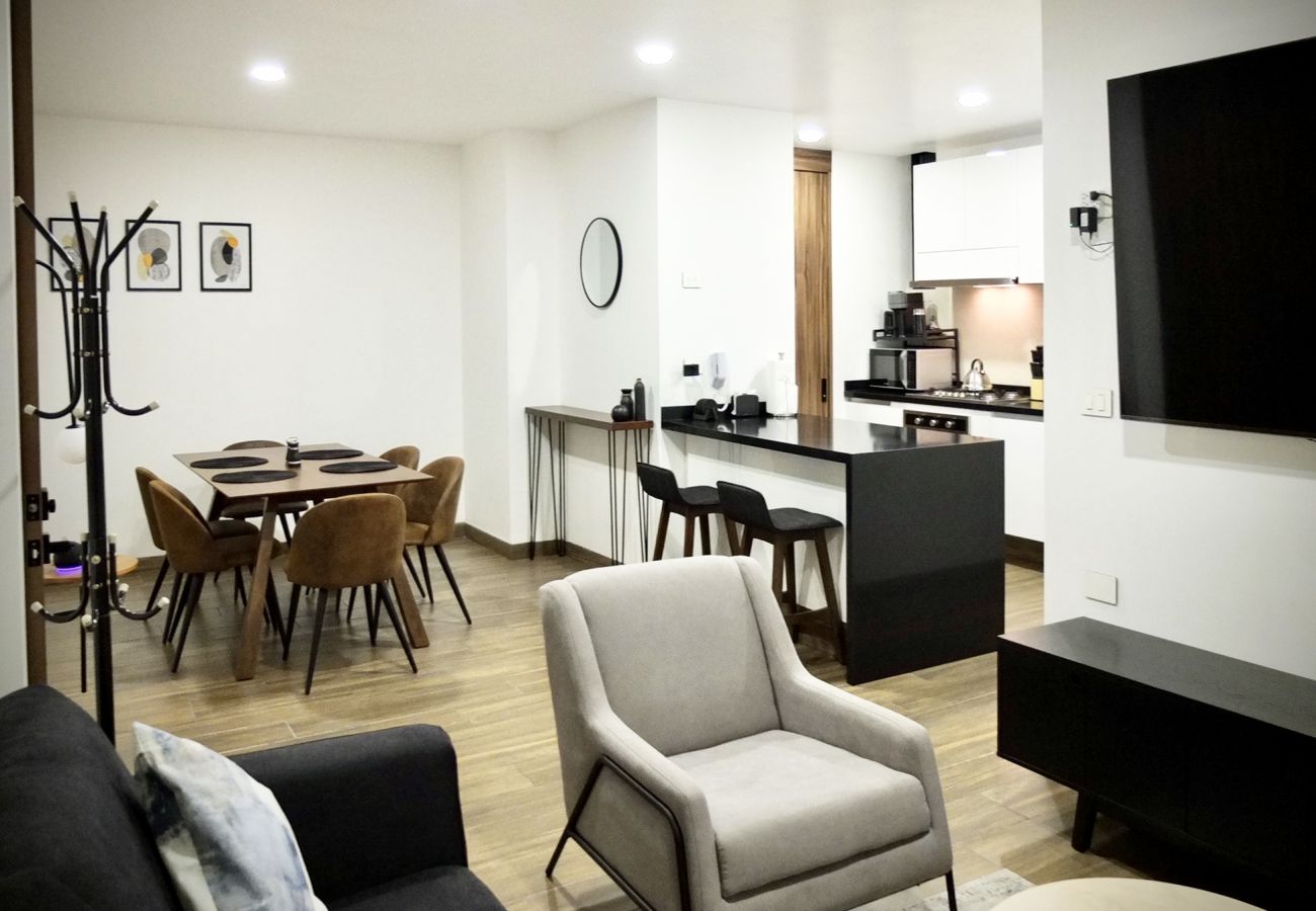 Appartement à Ciudad de México - Flats Friends Condesa-Pelotari 2 chambres - Rez-de-chaussée